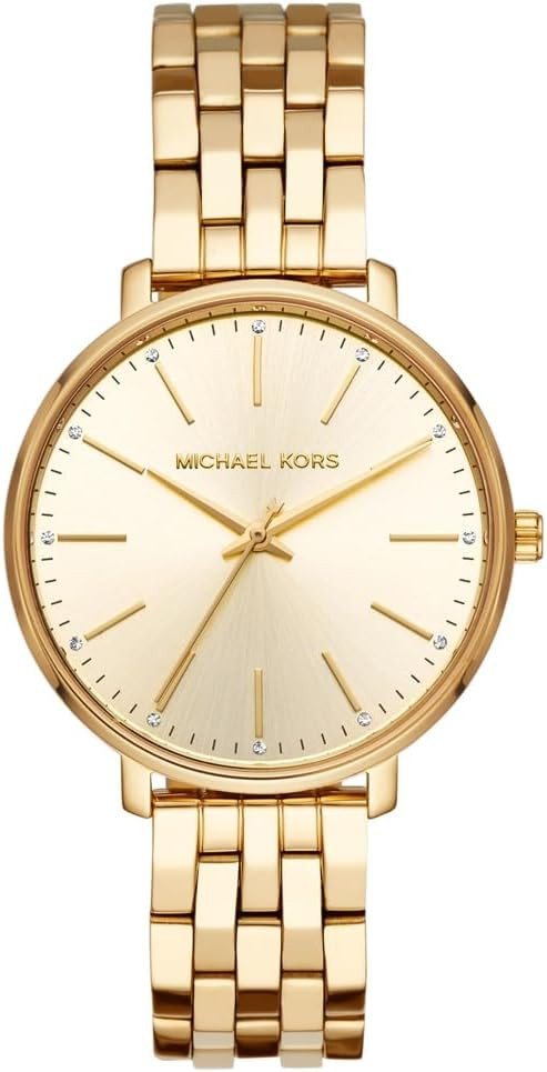 Michael Kors Pyper Women's Watch, Stainless Steel Watch for Women with Steel, Leather, or Silicon... | Amazon (US)