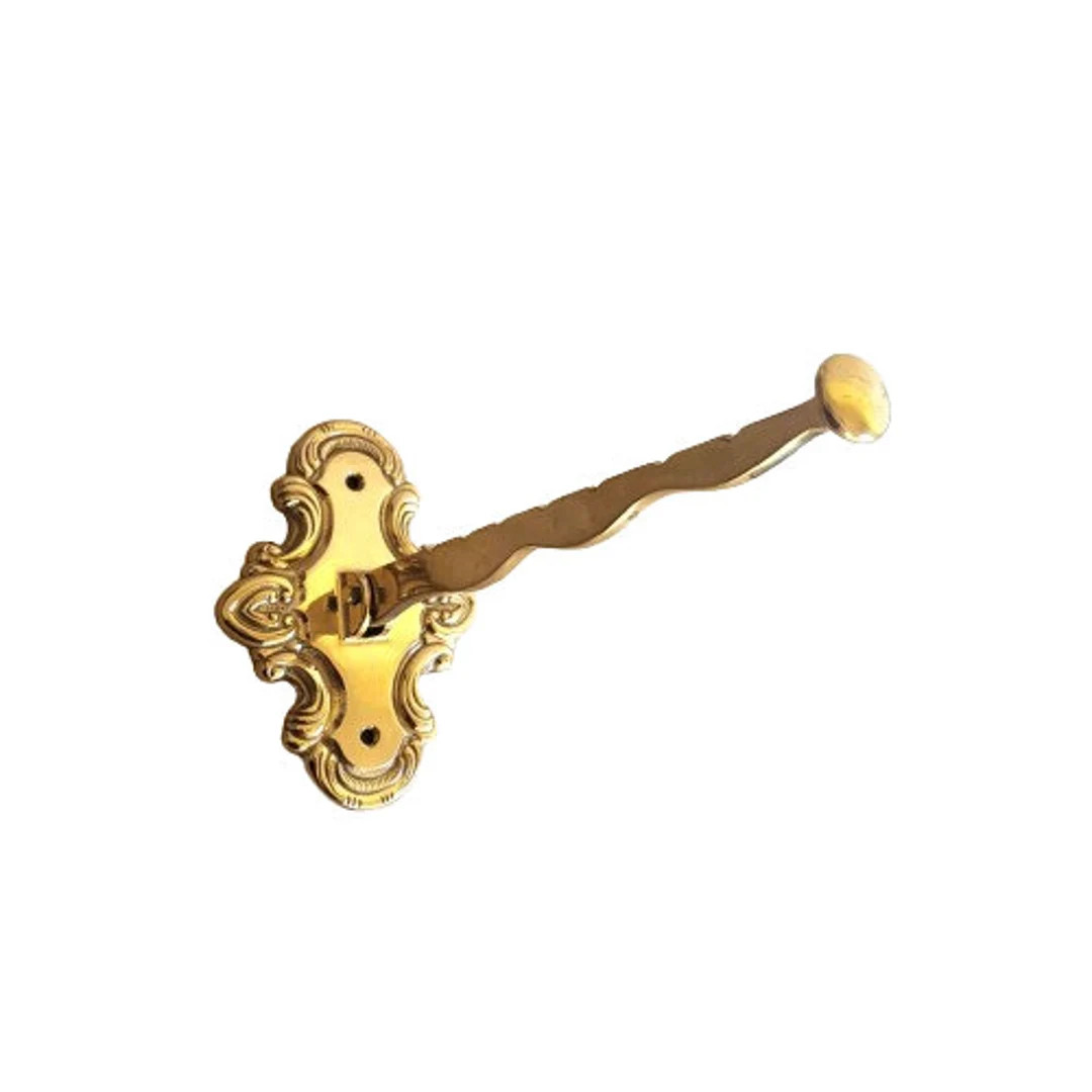 Vintage Folding Hook Hanger Rack, Wall Mount, Foldable Swing Arm Coat Hook for Clothes Towel Orna... | Etsy (US)