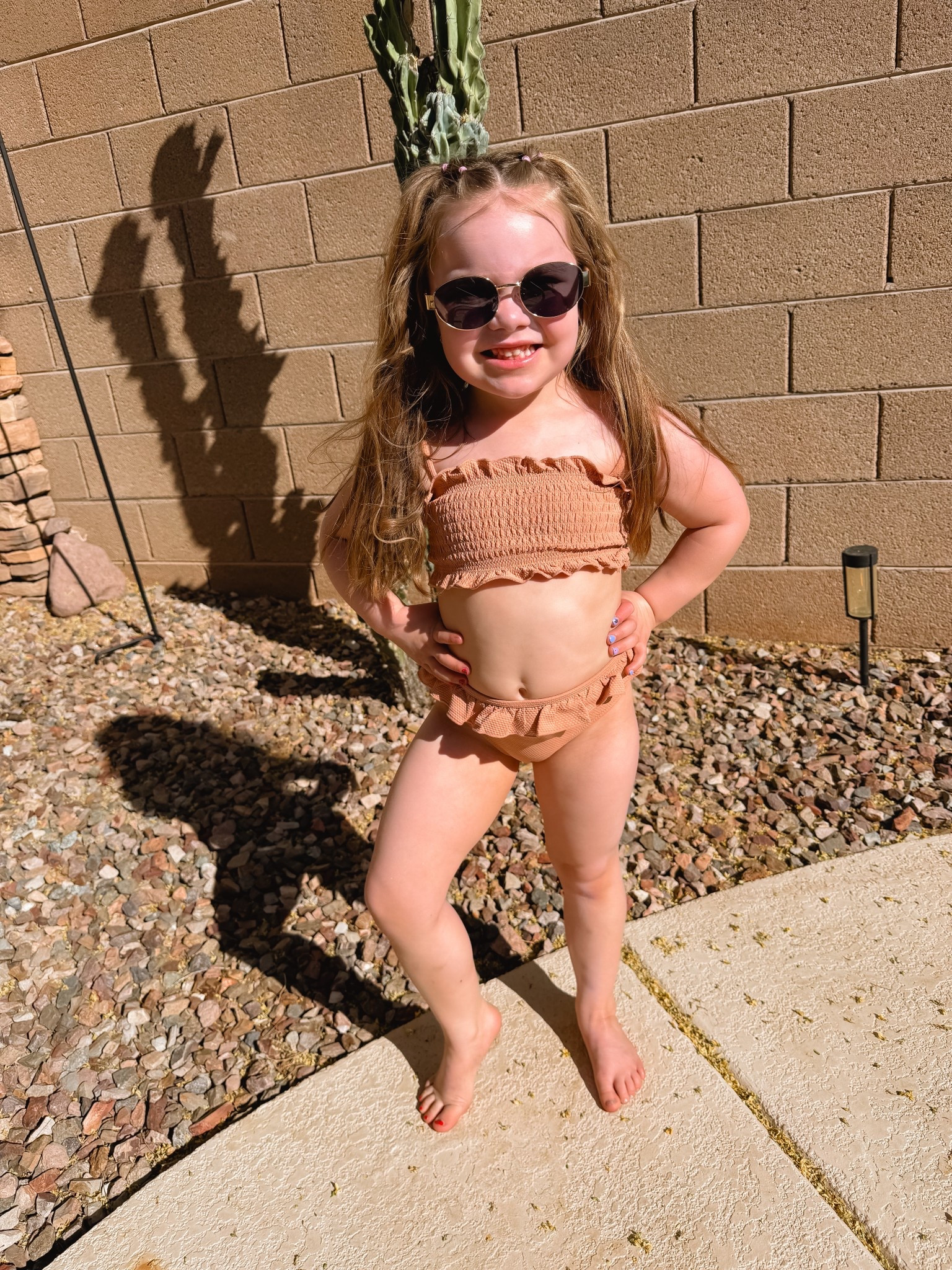 Obsessed with this ruffle swimsuit for little girlies! ❤️ 

#LTKSwim #LTKKids #LTKSeasonal