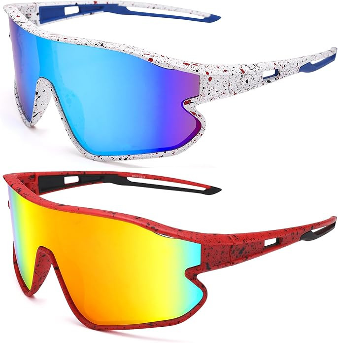 Kids Baseball Sunglasses - Youth Baseball Sunglasses for Boys Girls - Sports Softball Shades Age ... | Amazon (US)