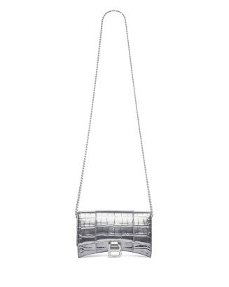 Balenciaga Hourglass Wallet on Chain    | Bloomingdale's Handbags | Bloomingdale's (US)