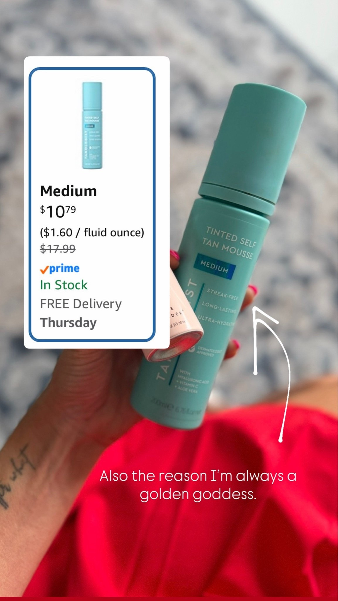 The best tanning mouse! Looks so natural!

#LTKgrwm #LTKootd #LTKdayinmylife