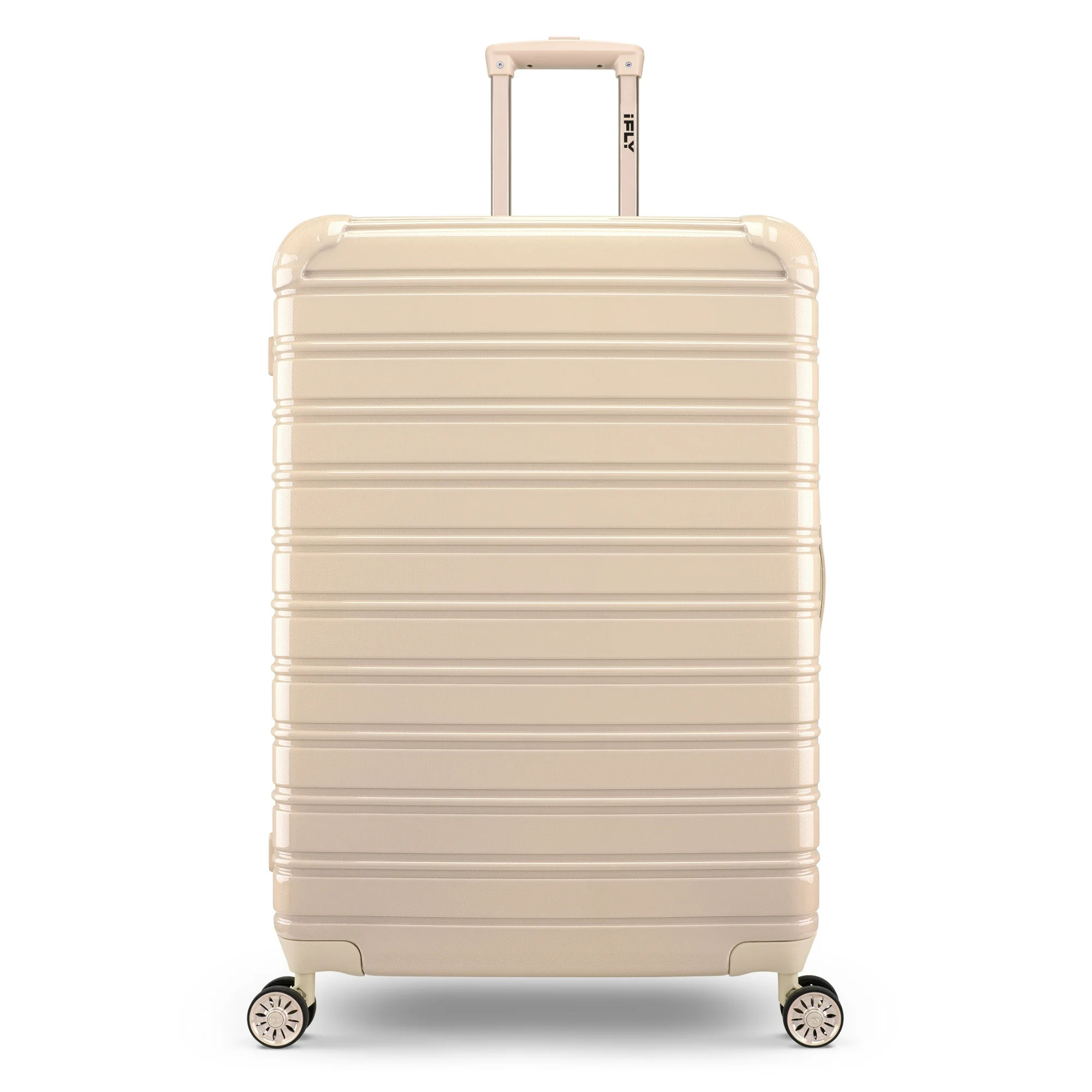 iFLY Hardside Fibertech Luggage 28" Checked Luggage, Champagne | Walmart (US)