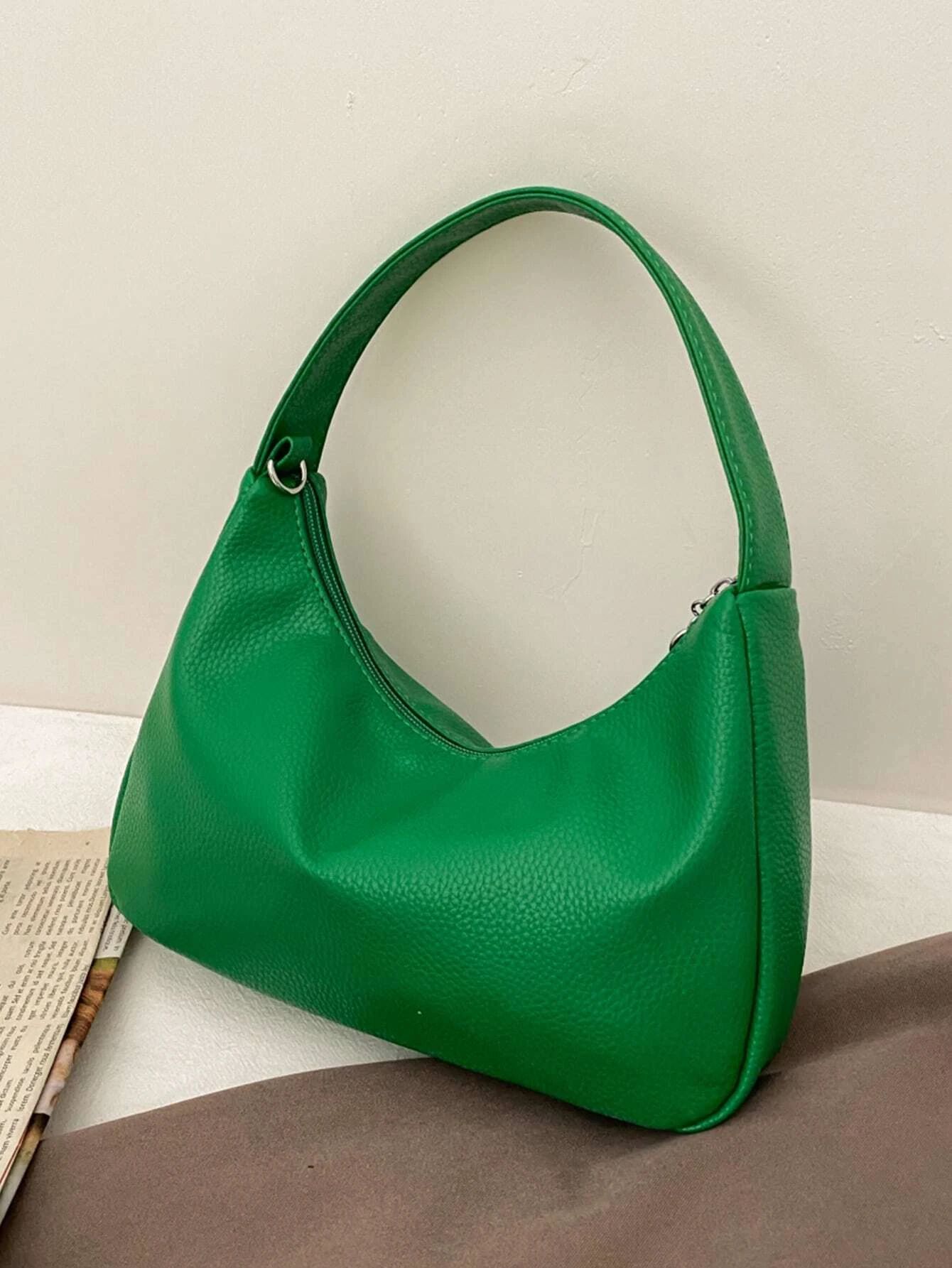 Minimalist Single Handle Baguette Bag | SHEIN