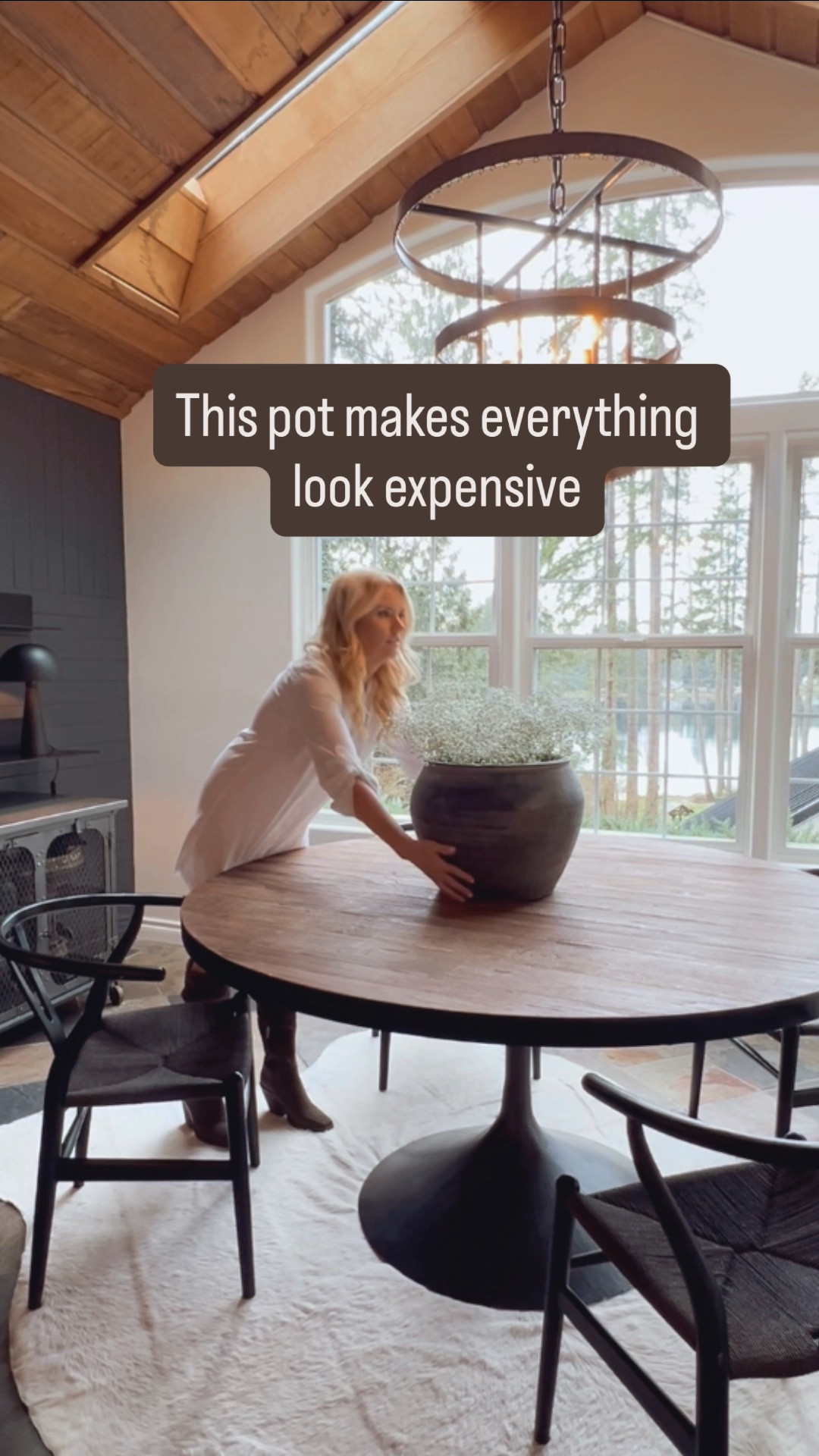 The Pot That Makes Everything Look Expensive

One oversized pot instantly changed the entire look of this space. It adds so much warmth, texture, and that high-end designer feel without needing a lot of extra decor. This is one of my favorite styling tricks for making a home feel curated and expensive on a budget. Sharing the pot plus the rest of this rustic modern dining room look here.

#LTKSaleAlert #LTKHome