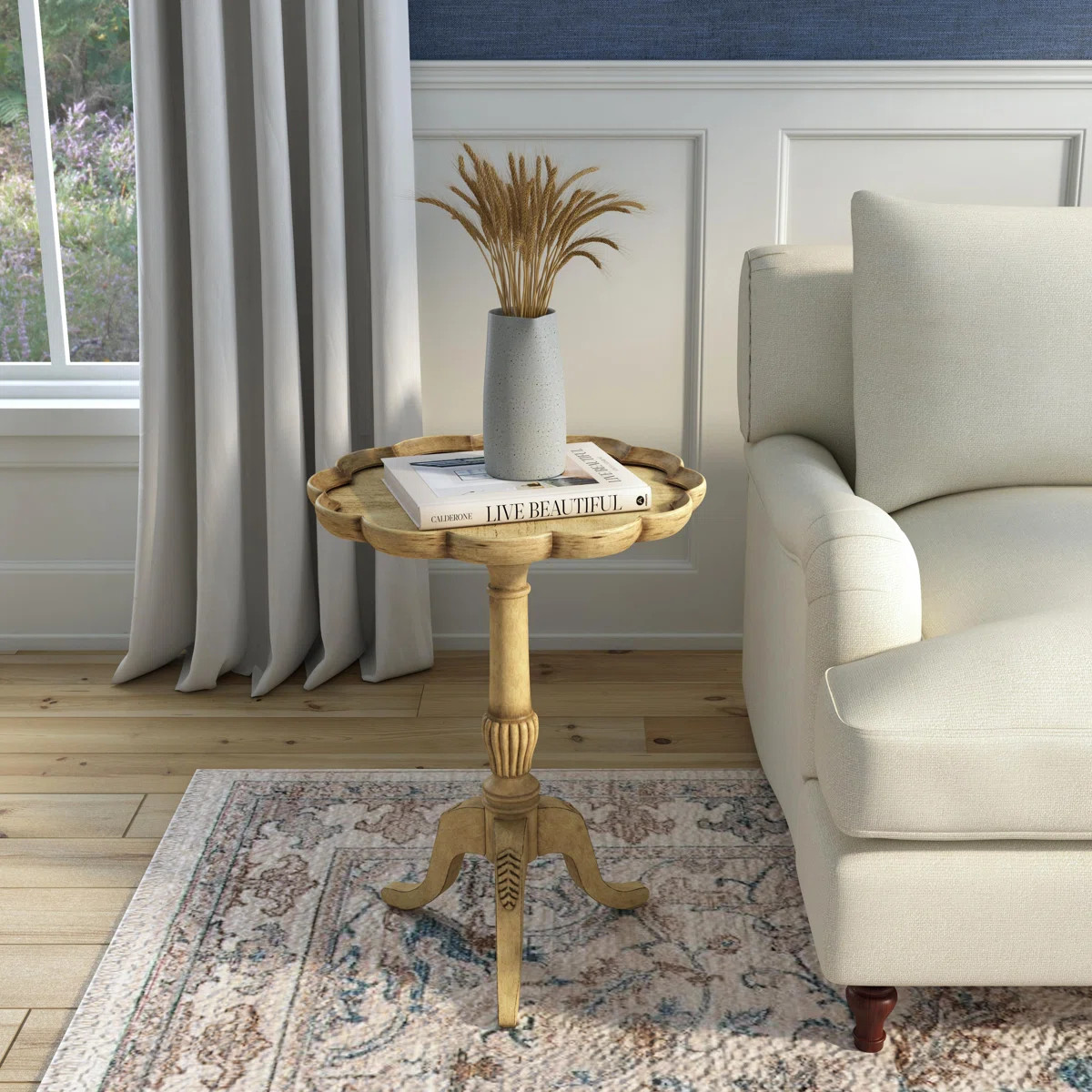 Ariad Pedestal End Table | Wayfair North America