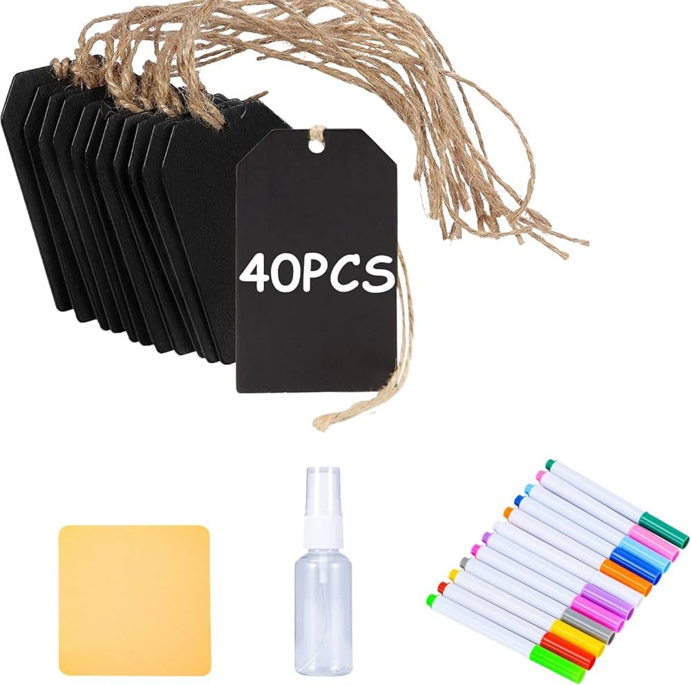 40PCS Labels for Storage Bins, Chalkboard Labels, Name Tag Stickers Chalk Labels for Containers, ... | Amazon (US)