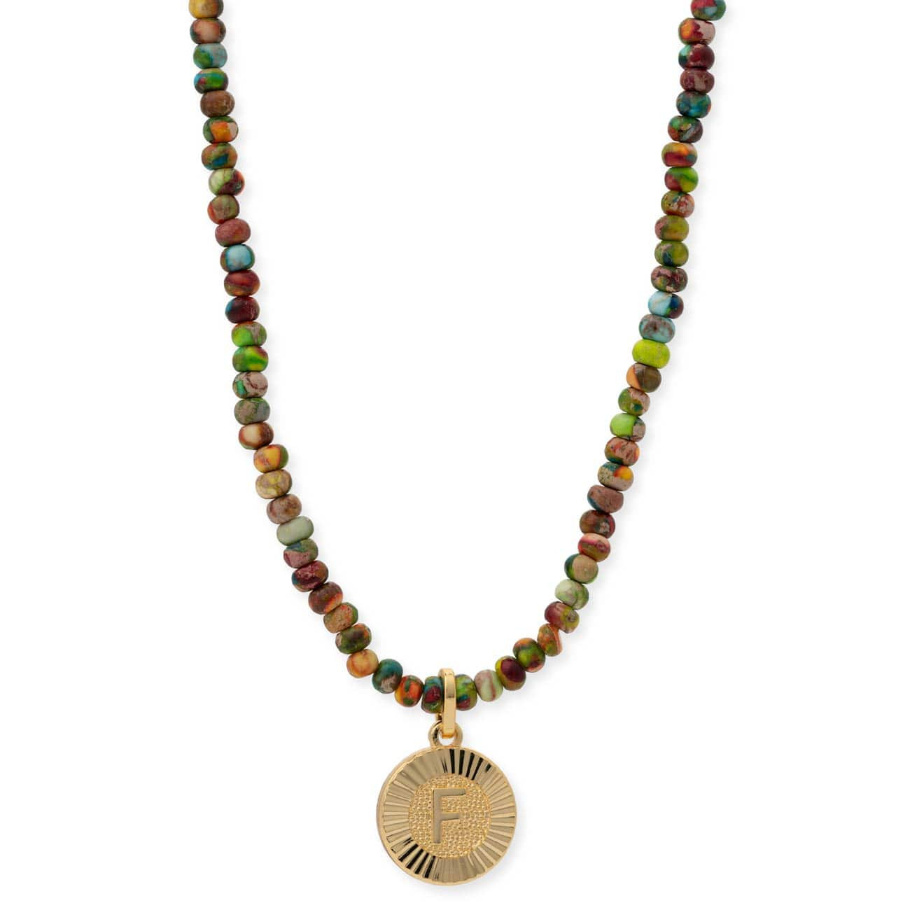 Mini Water Color Round Initial | BRACHA