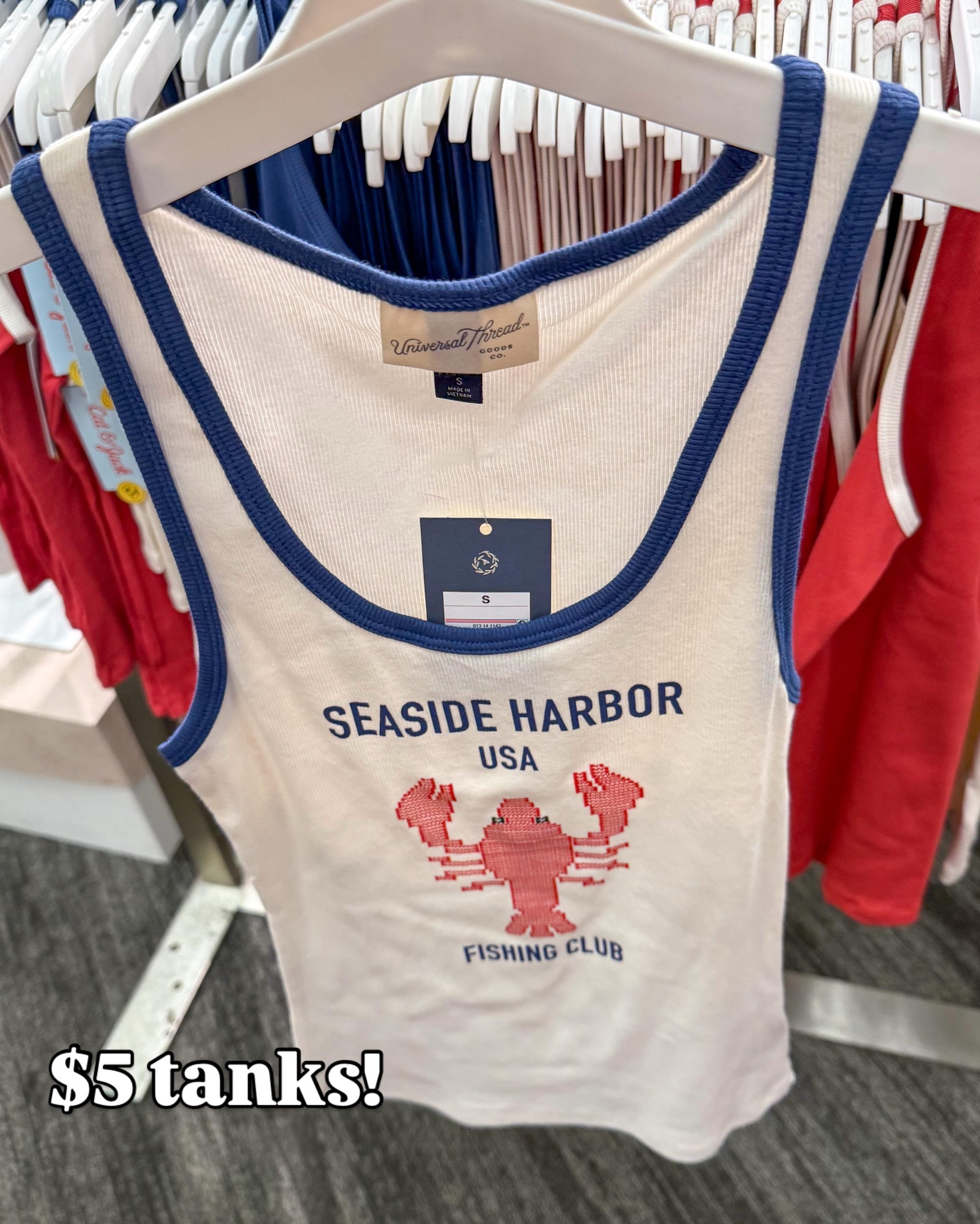 Cute new $5 tanks!

#LTKootd #LTKgrwm #LTKMidsize