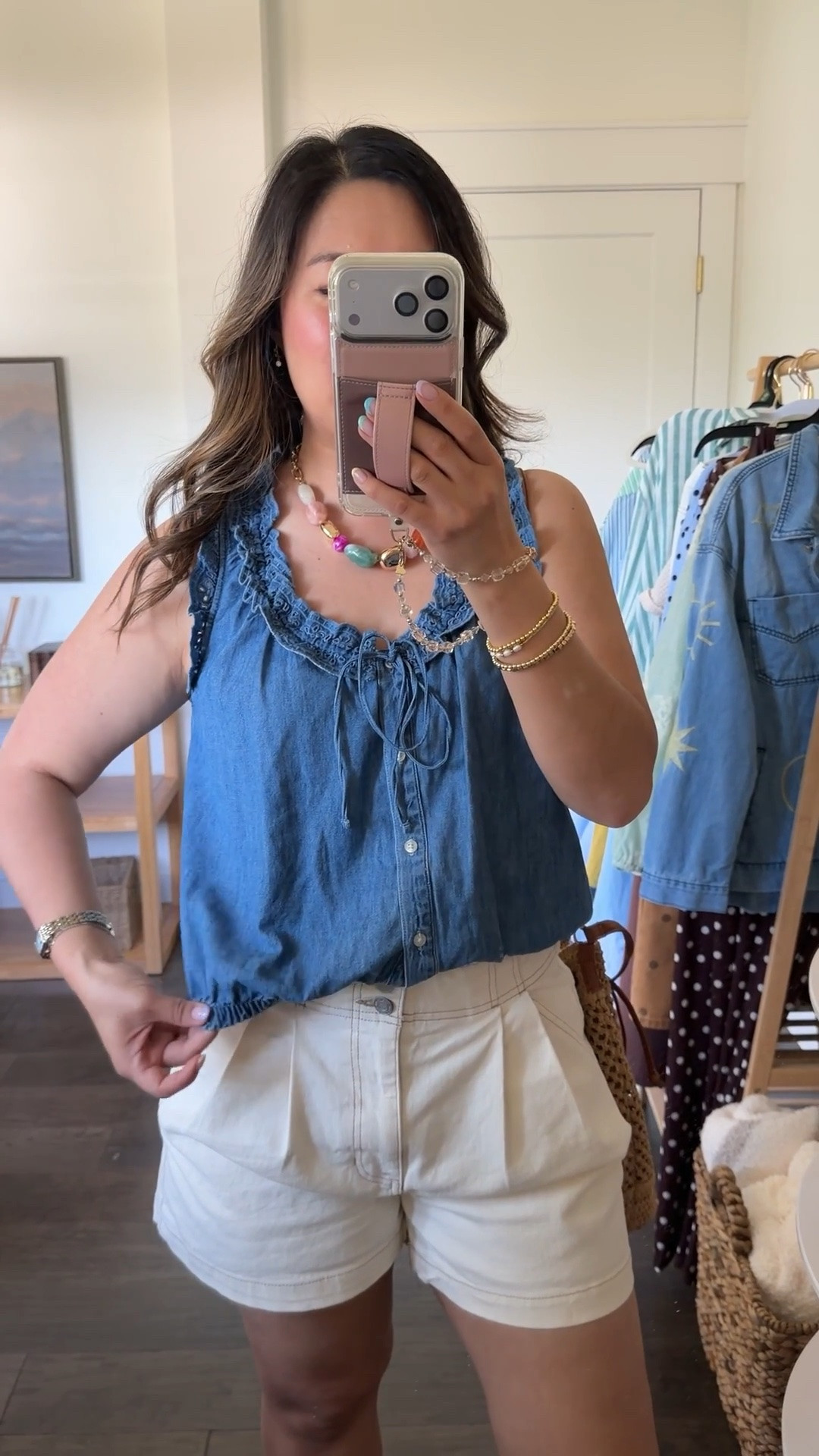 Walmart Tank: Medium
Shorts: 8

Summer outfit, summer style, outfit inspo, affordable fashion, TCS, trending

#LTKootd #LTKSeasonal