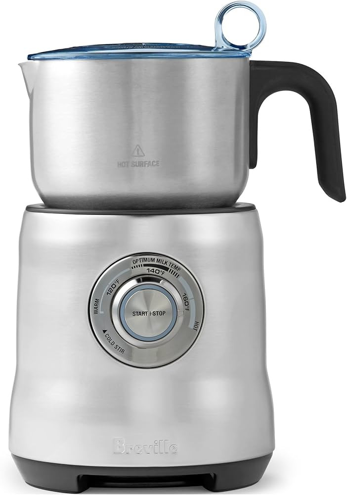 Breville BMF600XL Cafe Milk Frother, 2, Stainless Steel | Amazon (US)