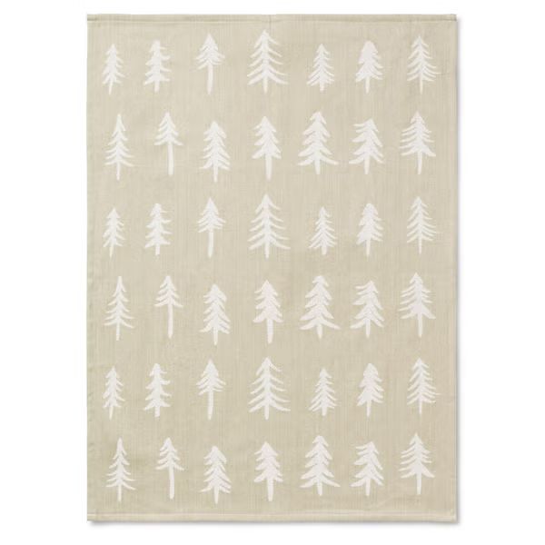 Ferm Living Christmas Tea Towel - Sand | The Hut (UK)