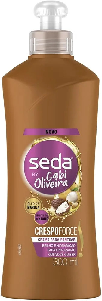 Creme Para Pentear Seda 300Ml Keraforce Unit, SEDA, Branco | Amazon (BR)