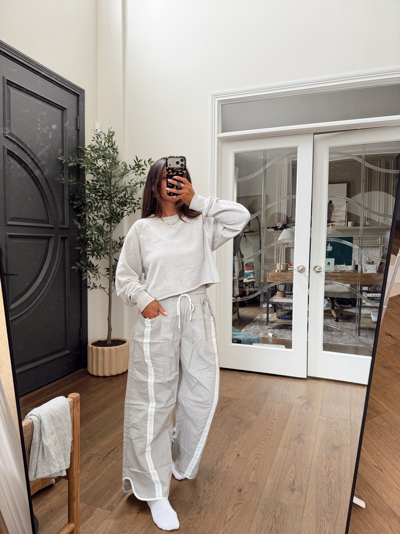 Gray comfies for springhe's

#LTKootd #LTKmomlife #LTKgrwm