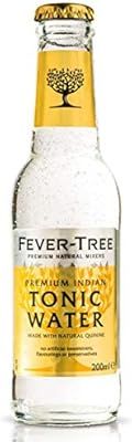 Fever-Tree, Water Tonic Natural Bottle, 6.8 Fl Oz, 4 Pack | Amazon (US)