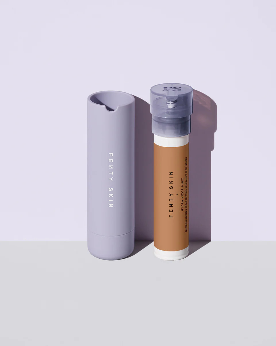 Hydra Vizor Huez SPF 30 Refillable Tinted Moisturizer Set | Fenty Beauty