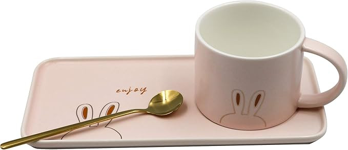8 OZ Porcelain Coffee Mug Set, Breakfast Cup for Tea, Coffee, Latte, Espresso, Milk, Funny Birthd... | Amazon (US)