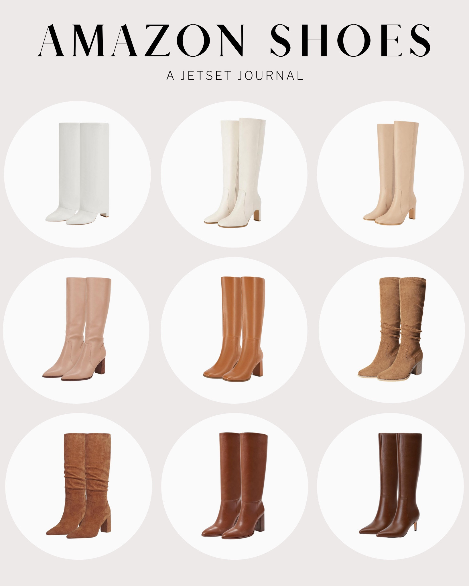Grab these new boots that are perfect for fall!
shoe inspo, stylish knee high boots, trendy fashion, shoe inspo, fall outfit idea, on the go look, affordable finds, amazon fashion

#LTKStyleTip #LTKShoeCrush #LTKSeasonal