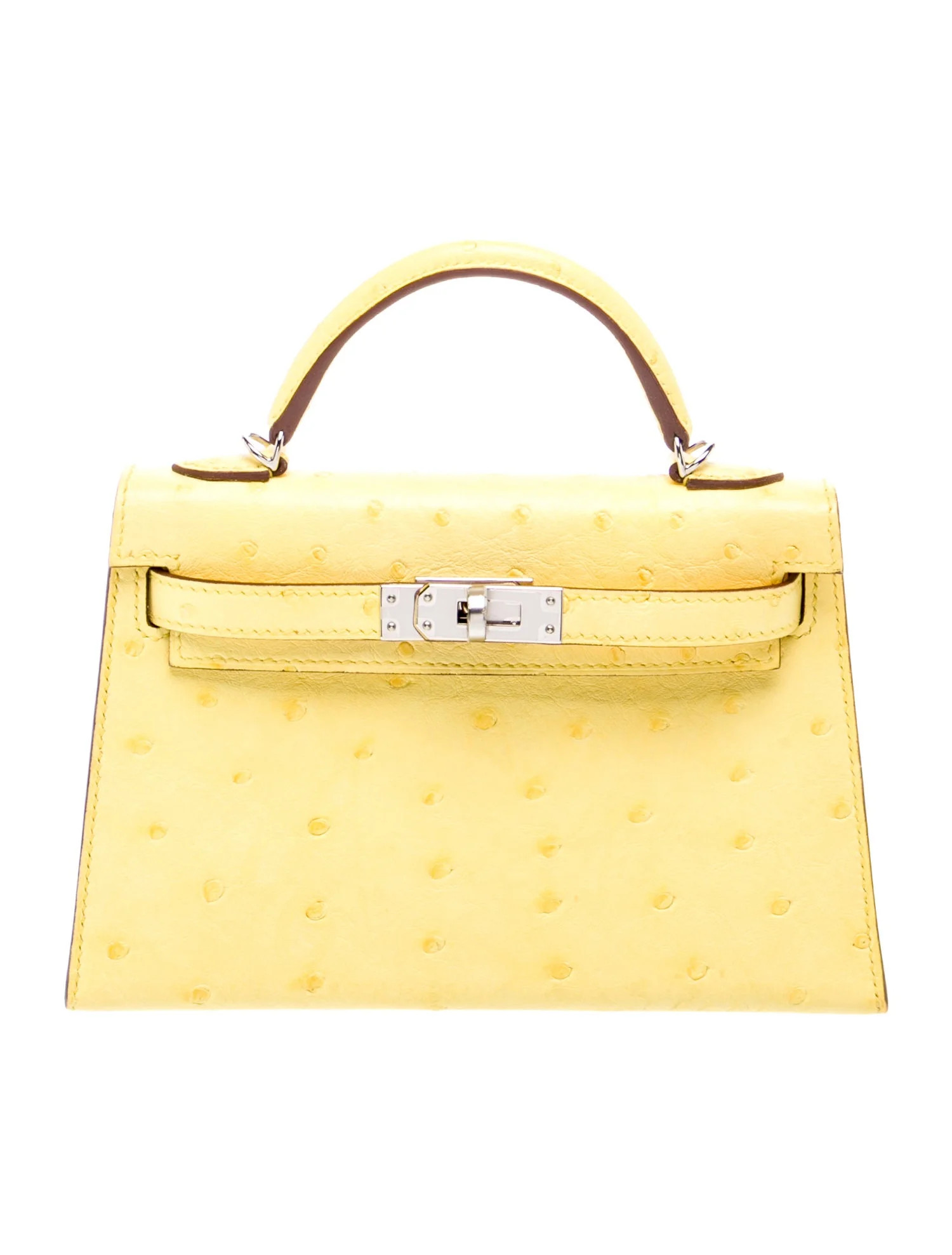 Ostrich Mini Kelly II Sellier 20 | The RealReal
