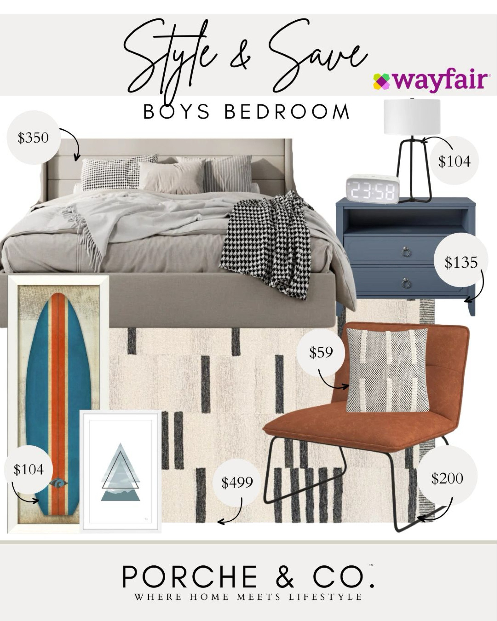 Style and save, Wayfair teen boys room, teen boys bedroom, teen boy, Wayfair, modern classic boys room
#visionboard #moodboard #porcheandco

#LTKKids #LTKStyleTip #LTKHome