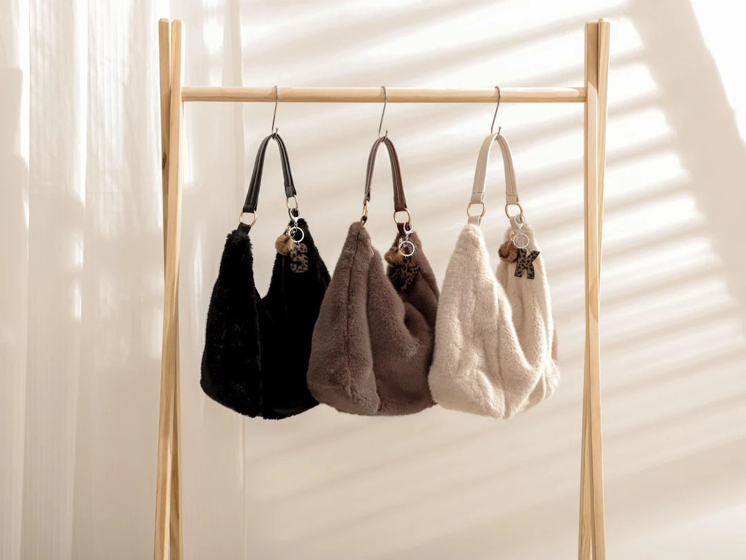 Plush Crossbody Bag Women, Casual Hobo Bag Shopping Bag Shoulder Bag, Women Travel Crossbody Bag ... | Etsy (US)