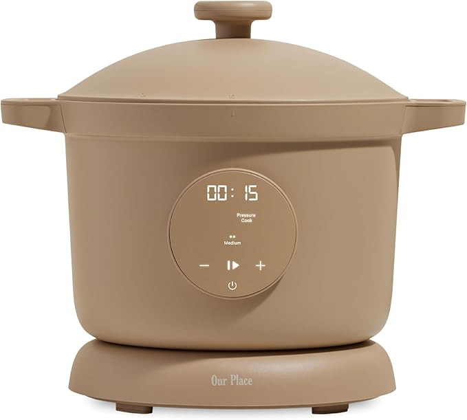 Our Place Dream Cooker | 6 Qt Ceramic Nonstick Multicooker & Pressure Cooker with Touchscreen Con... | Amazon (US)