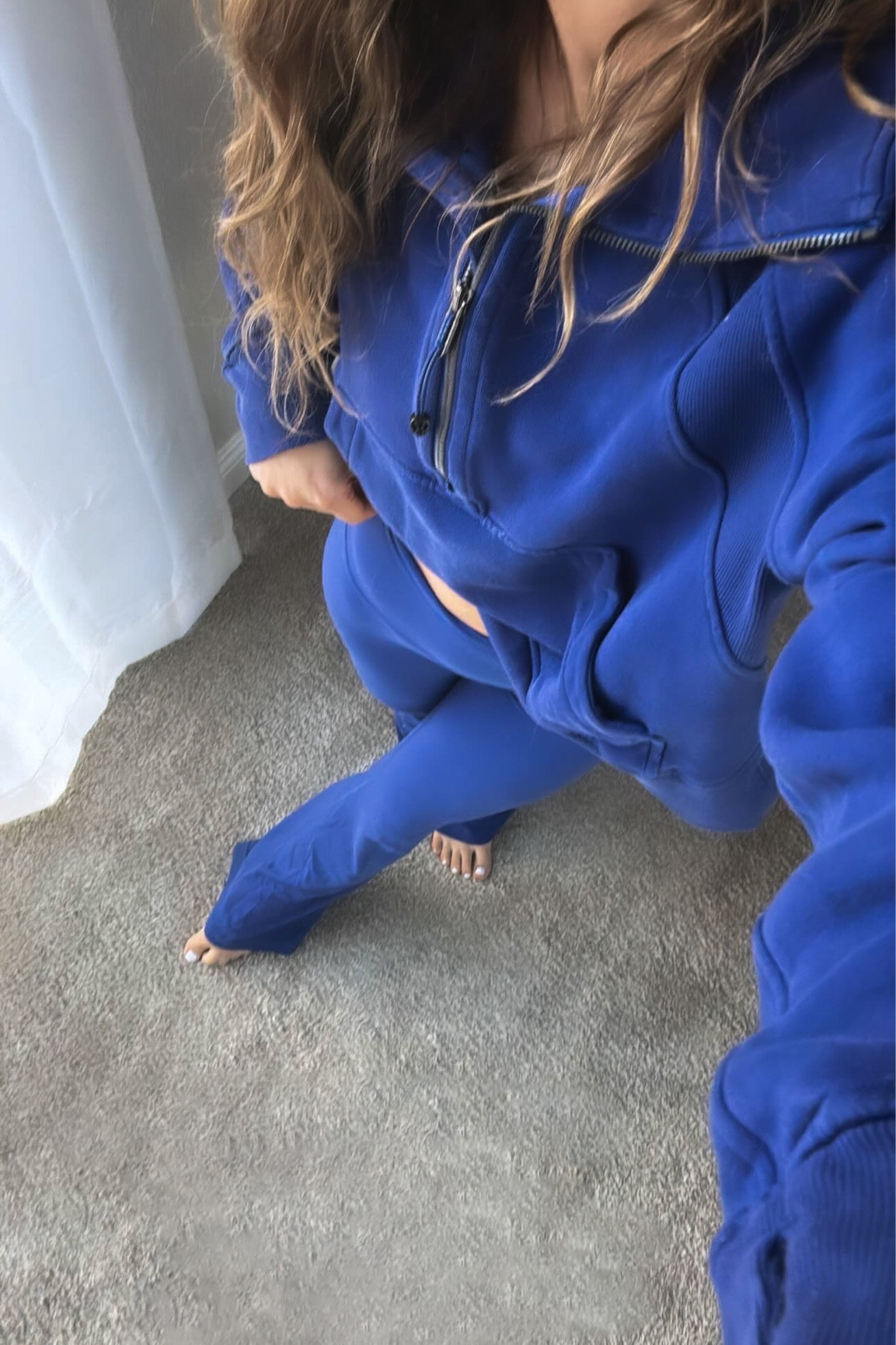 Athleisure of the day - she’s giving blueberry in the best way 🫐 

#LTKfitness #LTKhome #LTKworkwear