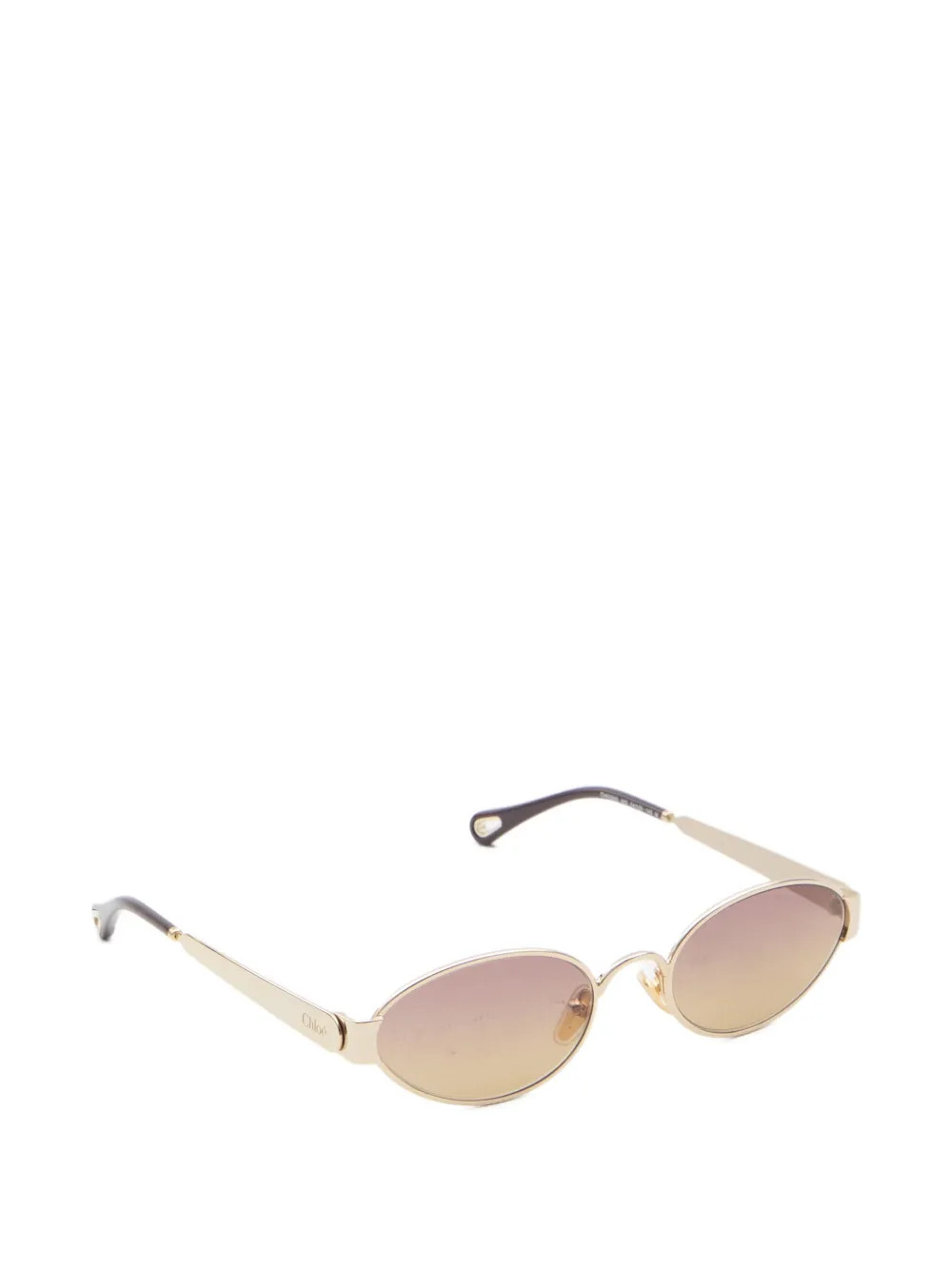 Chloégafas de sol Holly con montura oval | Farfetch Global