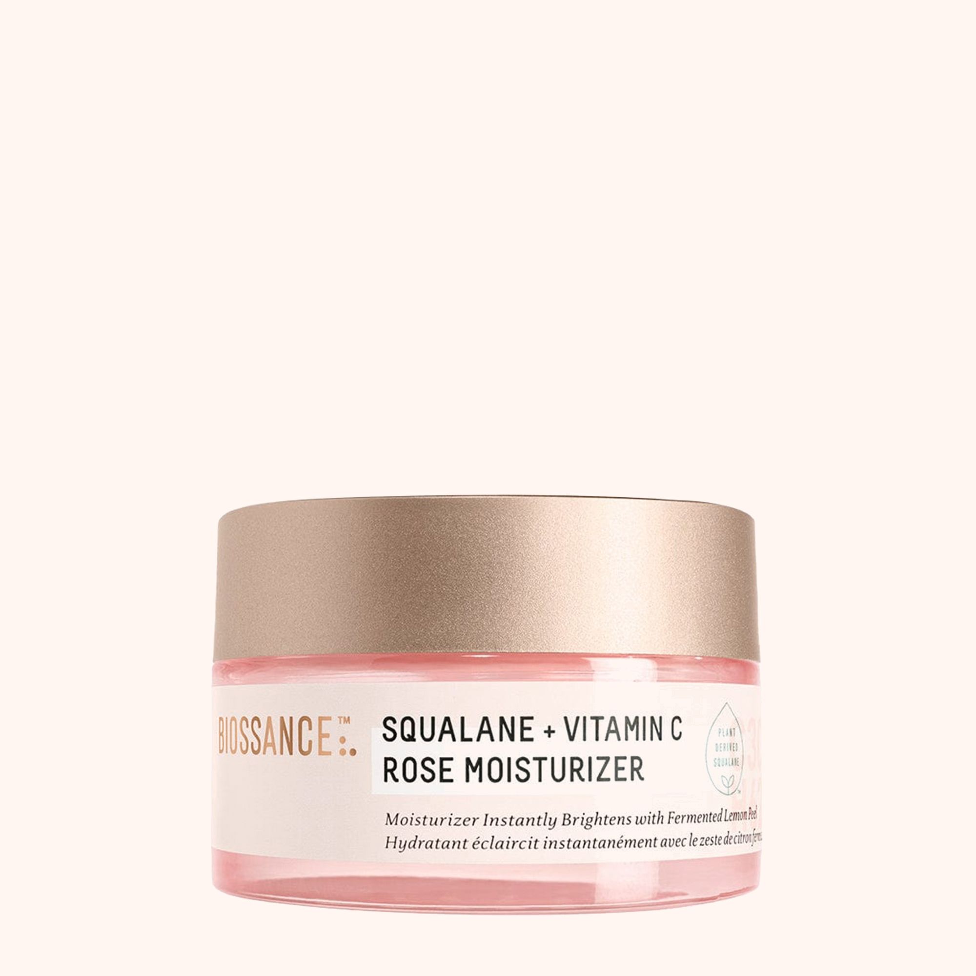Squalane + Vitamin C Rose Moisturizer | Biossance | Biossance US