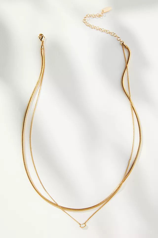 Layered Opal Necklace | Anthropologie (US)