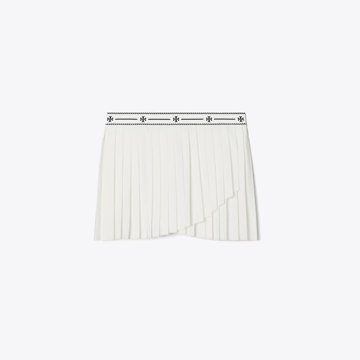 Jacquard Performance Jersey Pleated Overlay Skirt: Women's Designer Bottoms | Tory Sport | Tory Burch (US)