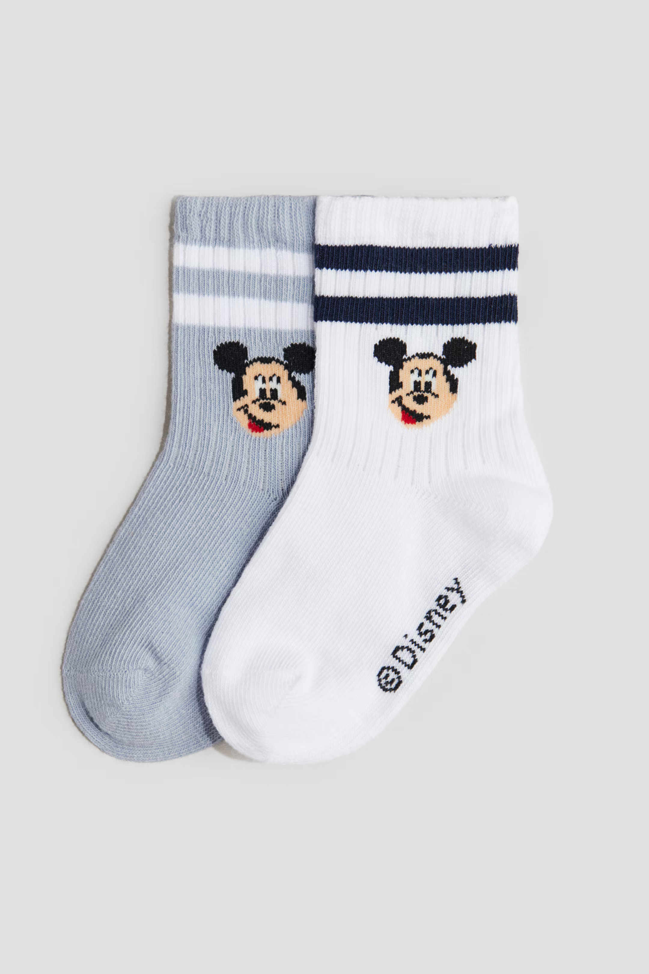2-Pack Intarsia-Motif Socks | H&M (US + CA)