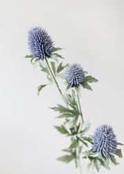 Periwinkle Blue Artificial Thistle Wildflowers | Afloral (US)