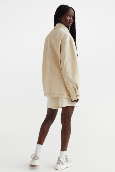 Oversized Denim Shacket | H&M (US + CA)