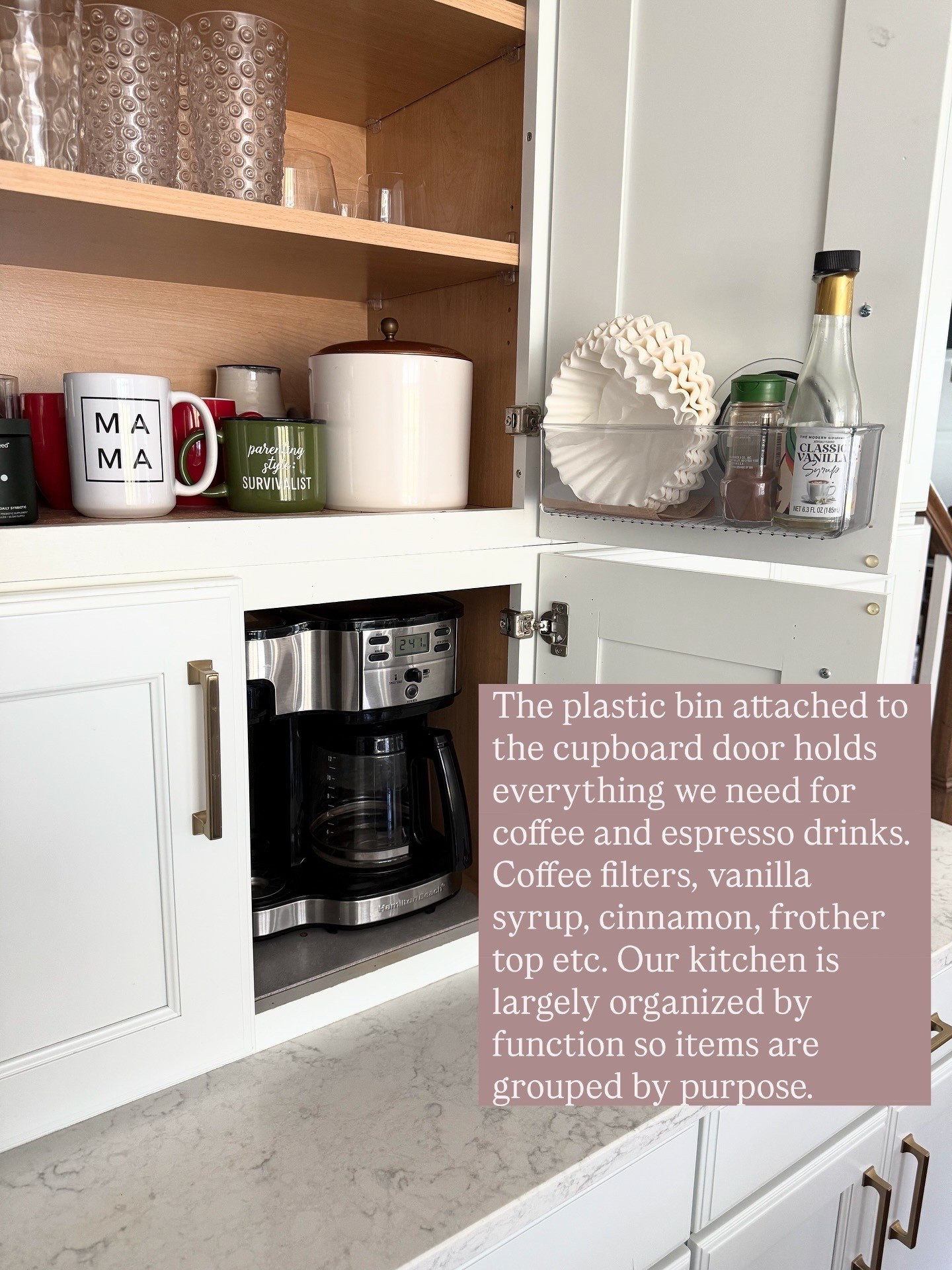 I love having everything we need for coffee ready to go! ☕️

#LTKHome #LTKKids #LTKFamily