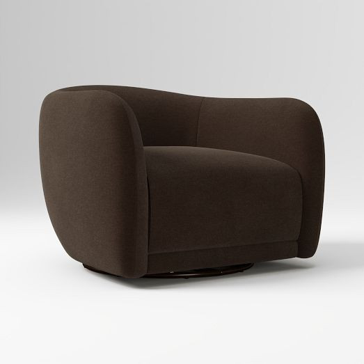 Addie Swivel Armchair | West Elm (US)