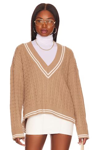 Ciao Cable V Neck Sweater
                    
                    LPA | Revolve Clothing (Global)