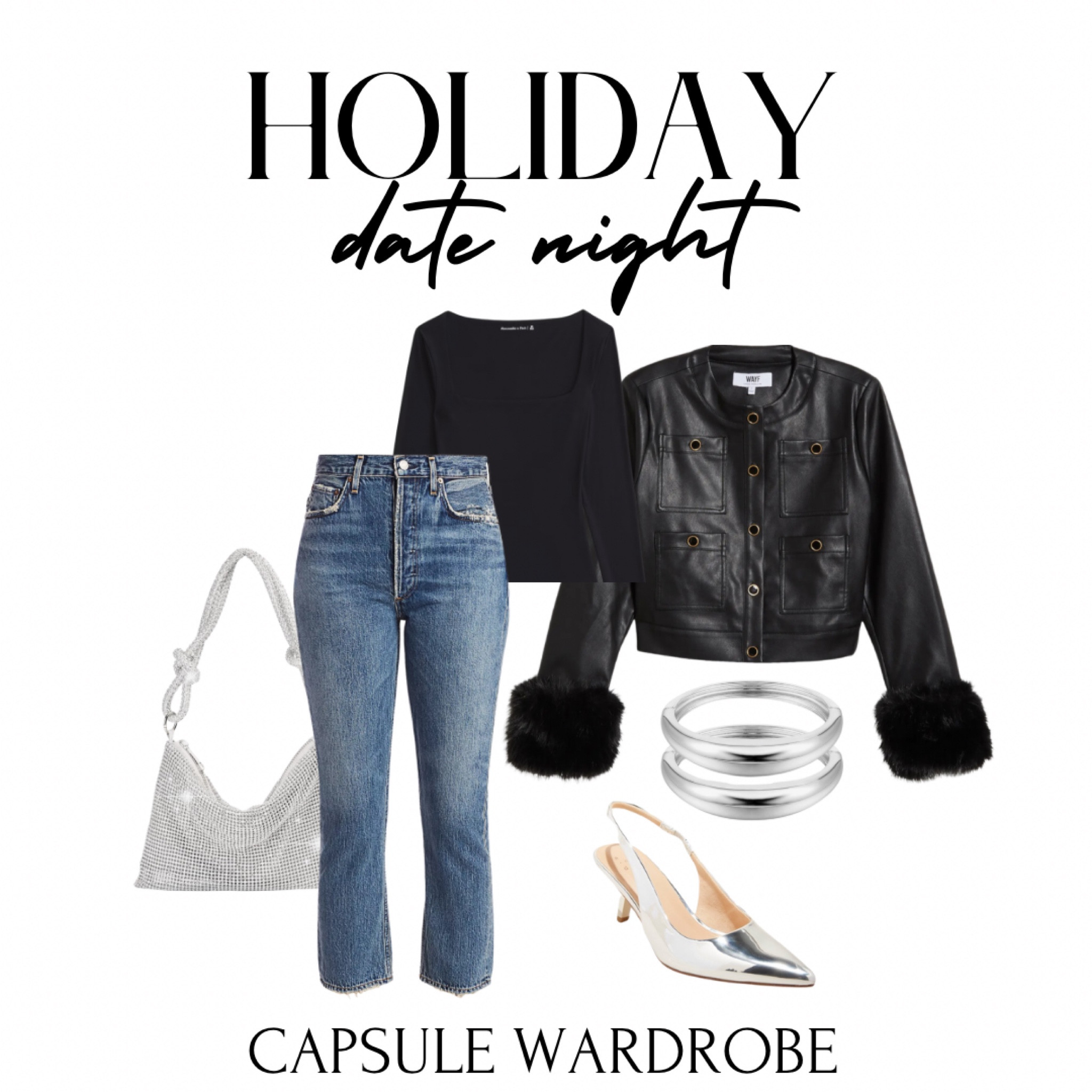 Date night outfit

Holiday
Agolde
Holiday accessories
Leather jacket 

#LTKHoliday #LTKCyberWeek #LTKGiftGuide