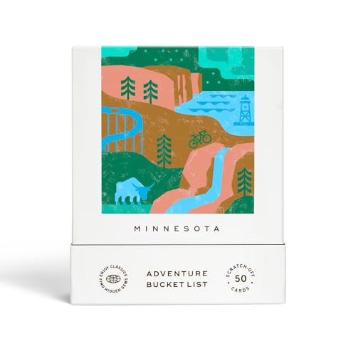 Minnesota Adventure Bucket List: 50 Scratch-Off Cards Featuring Minnesota Tourist Attractions, Outdoor Activities, and Road Trips - Perfect Experience Gift and Travel Guide for Exploring | Amazon (US)
