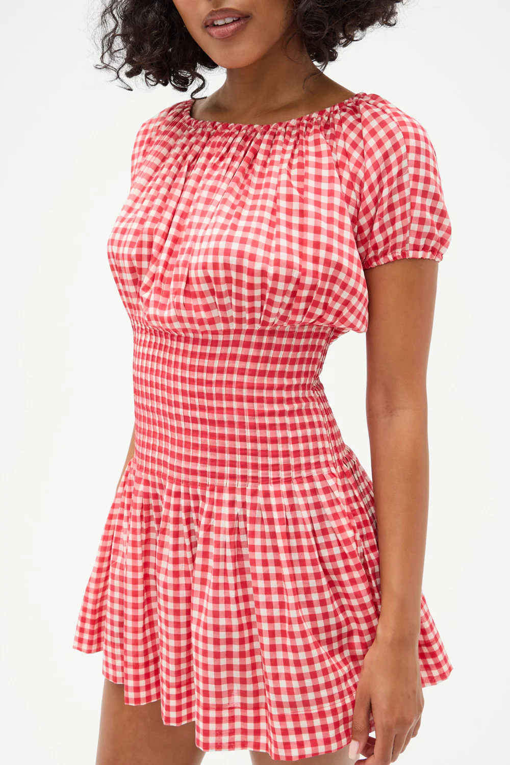 Sadie Gingham Mini Dress | Frankies Bikinis