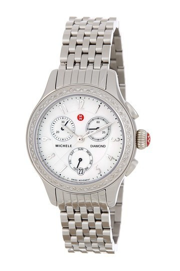 Women's Jetway Diamond Bracelet Watch, 36mm - 0.40 ctw | Nordstrom Rack