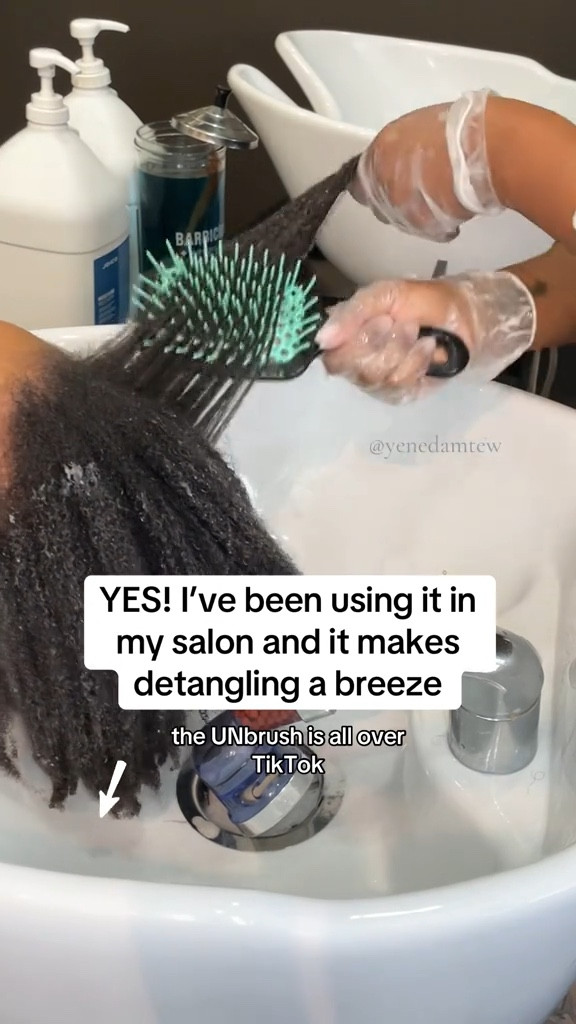I use and love the UnBrush for detangling my clients with textured hair 

#LTKBeauty