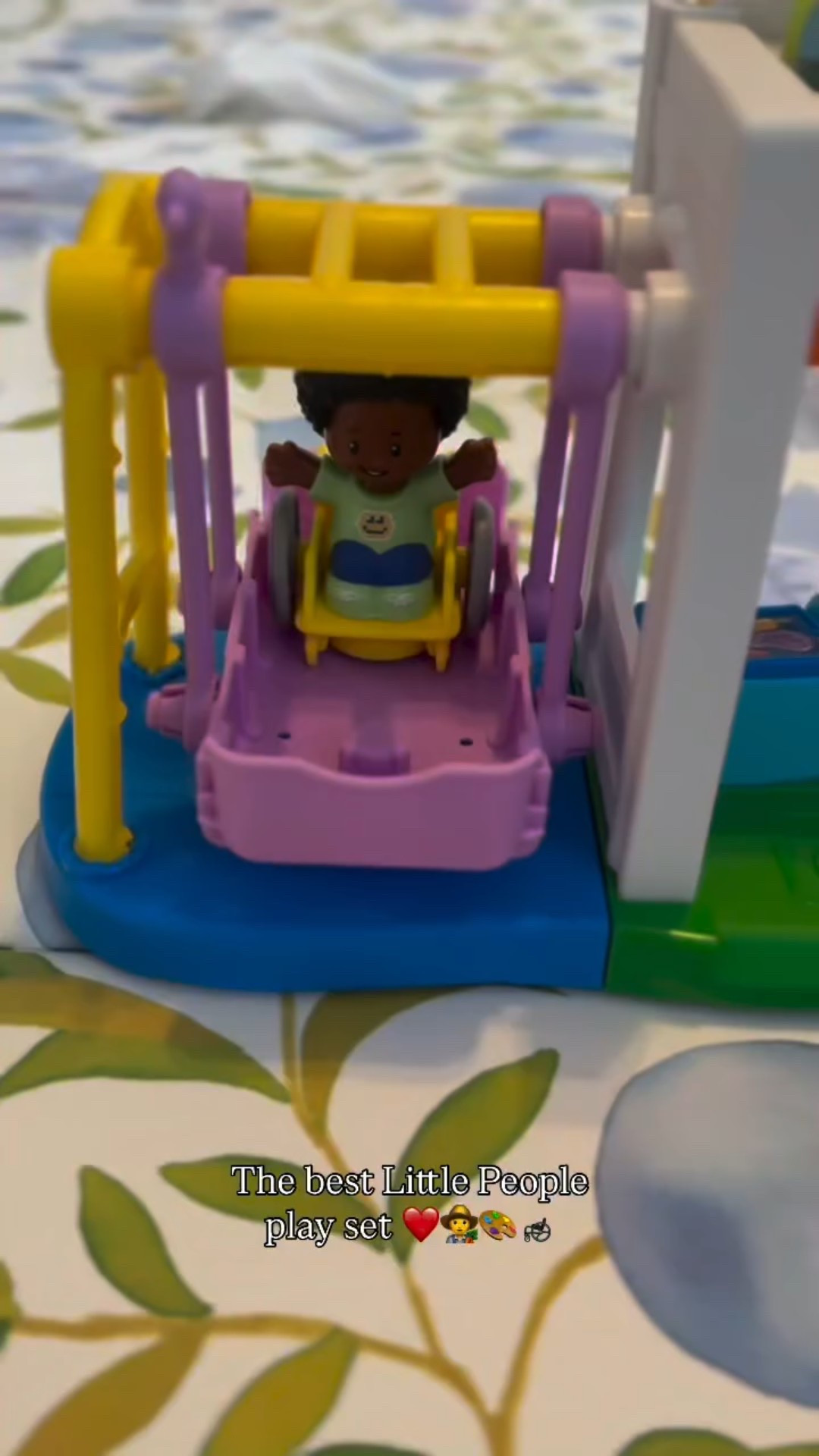This is my favorite @fisherprice little people set ❤️ 

Inclusivity is important to teach from a young age, and as a school OT, when I saw this play set it made my heart happy! My daughter loves this one too (we pair it with the bus and have them go to school! 🚌)

Comment SHOP for details to be sent directly to you or follow me on ShopMy / LTK 🛍️

#toddlermom #momlife #parenting #toddlerlife #toddleractivities #ot #occupationaltherapy #finemotorskills #inclusivity #fisherprice #toddlerfun