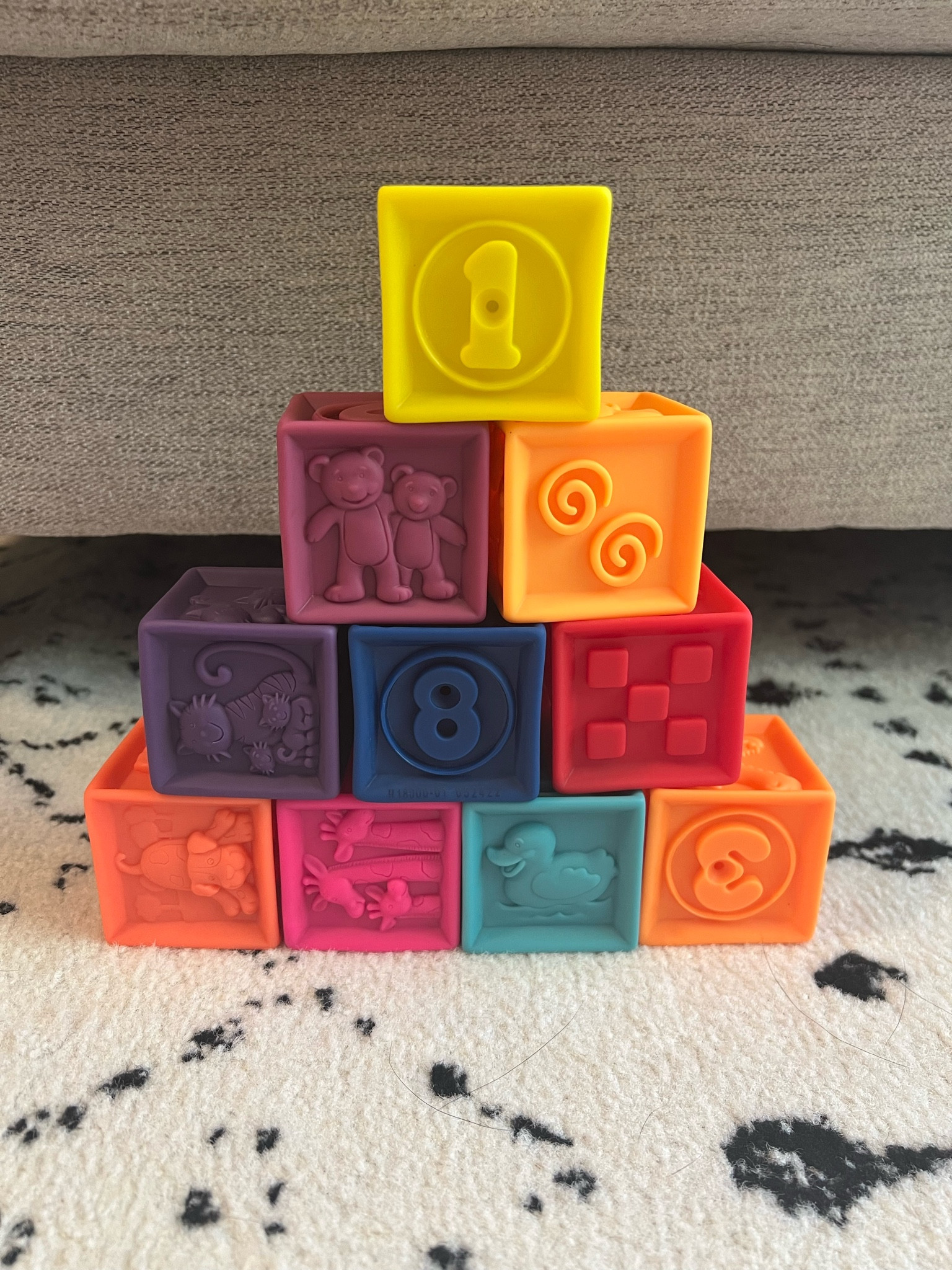 Hand crafted silicon building blocks! #buildingblocks #ltktoys #toysforbaby