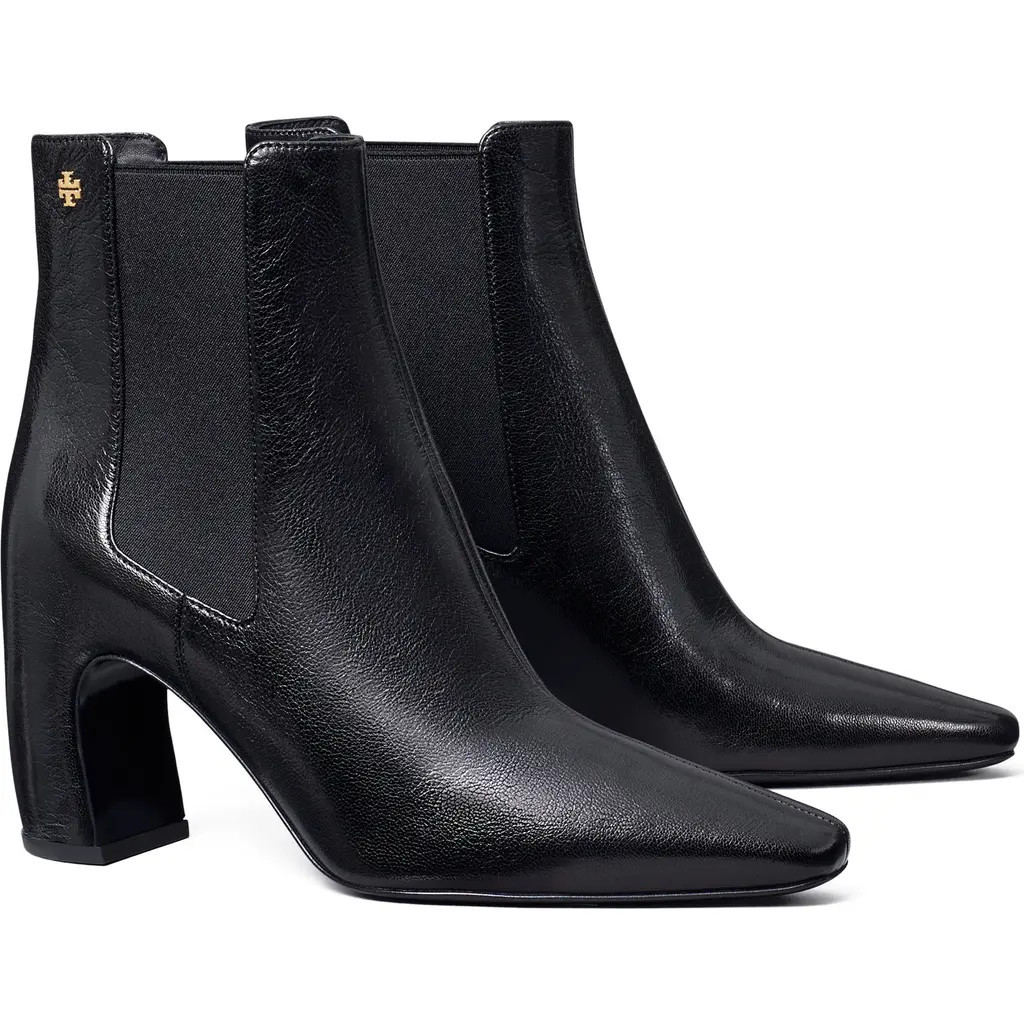 Tory Burch Banana Chelsea Boot in Perfect Black /Nero at Nordstrom, Size 5 | Nordstrom