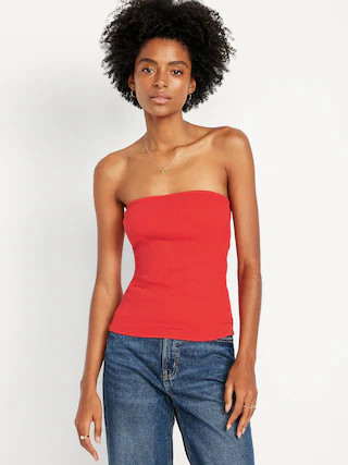 Ribbed Tube Top | Old Navy (CA)