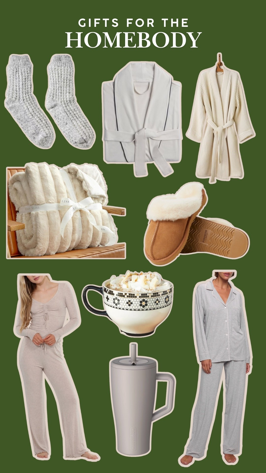 Gifts for the homebody | gifts for her | gift ideas for her | cozy gifts | cozy gift ideas 

#LTKHoliday #LTKFindsUnder100 #LTKGiftGuide