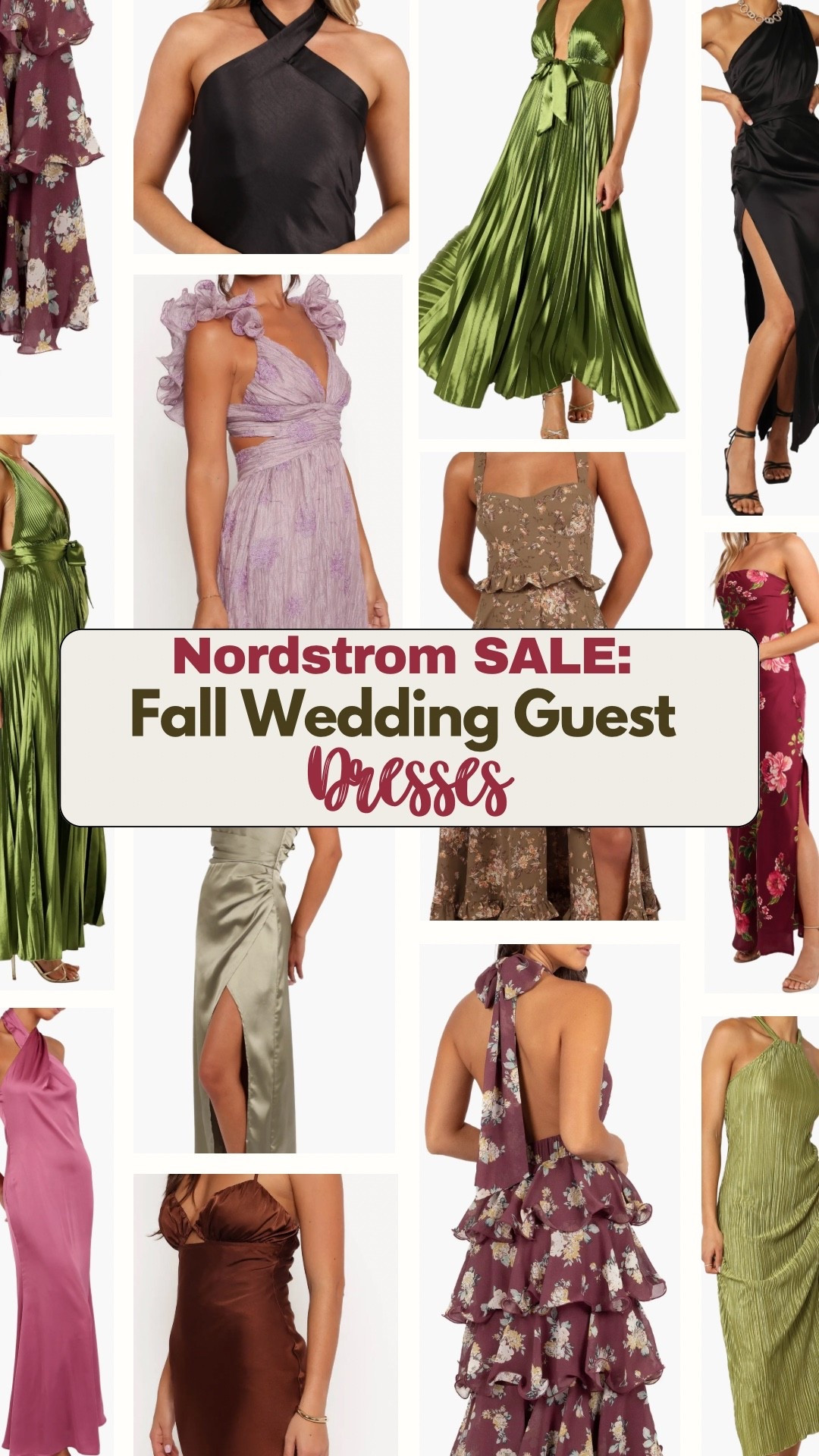 FALL WEDDING GUEST DRESSES ON SALE AT NORDSTROM 

fall gown, fall dress, maxi dress, satin dress, black dress, floral dress, green dress, burgundy dress, brown dress, olive dress, special event dress, party dress, halterneck dress, 

#LTKSaleAlert #LTKWedding #LTKStyleTip