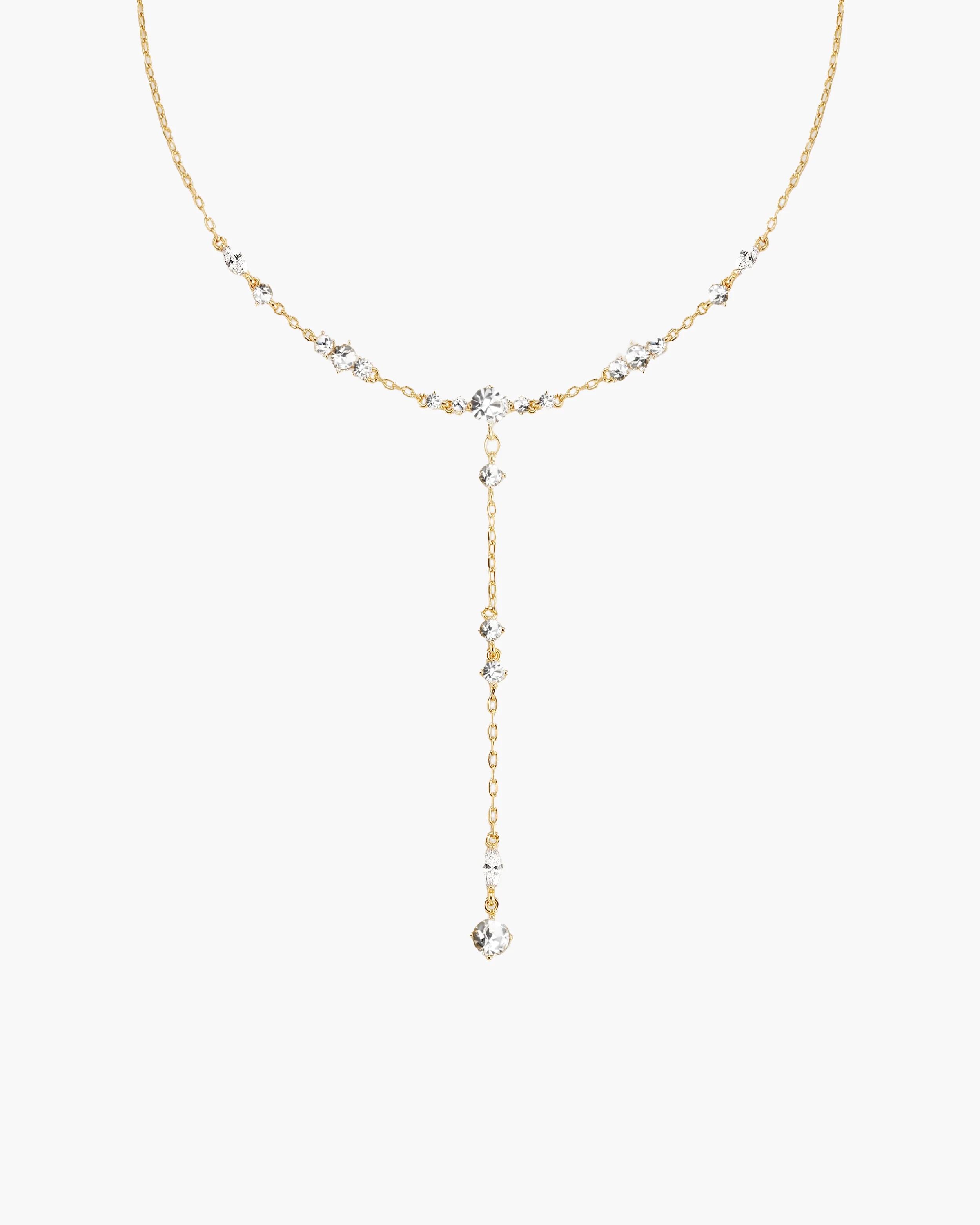 Adriana Necklace | Minimalist Y-Necklace | en route jewelry | en route jewelry