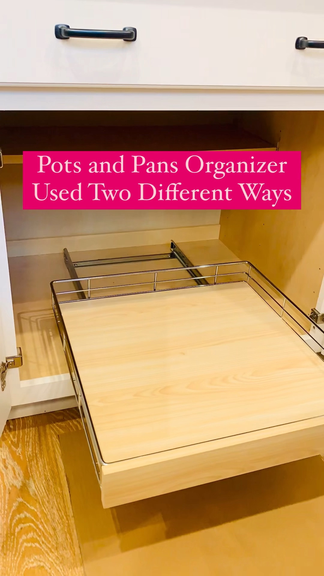 Pots and pans organization 

#LTKHome
